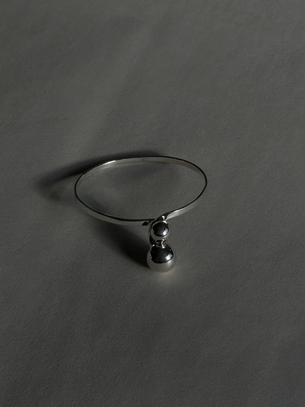 Sterling Silver Torque Cuff Bracelet – Minimalist Luxury Jewelry